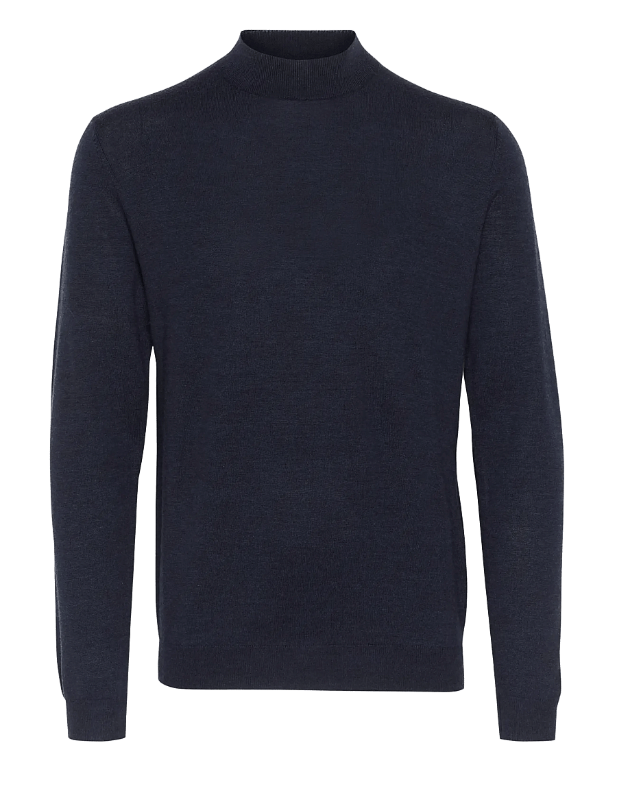 Matinique - MAturtle - rollkragenpullover - dark navy melange - 1