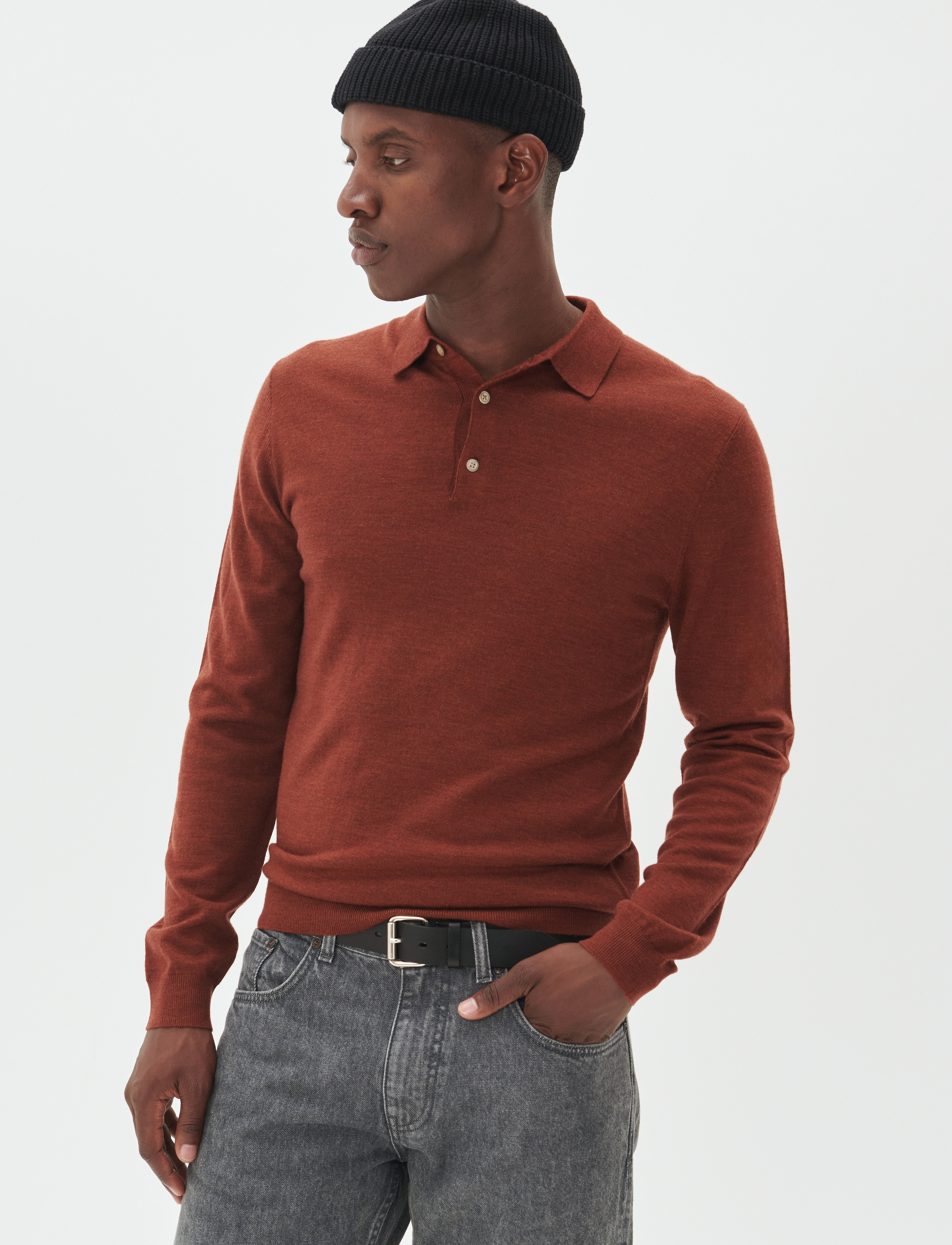 Matinique MAklint - Strickmode - CAMBRIDGE BROWN MELANGE / brown
