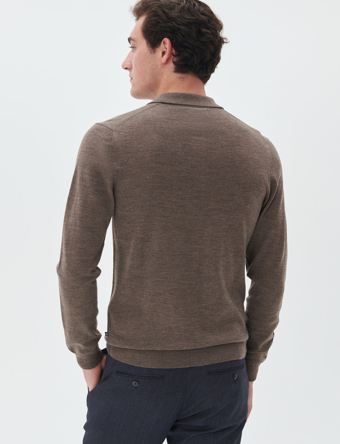 Matinique - MAklint - knitted polos - brown soil melange - 4