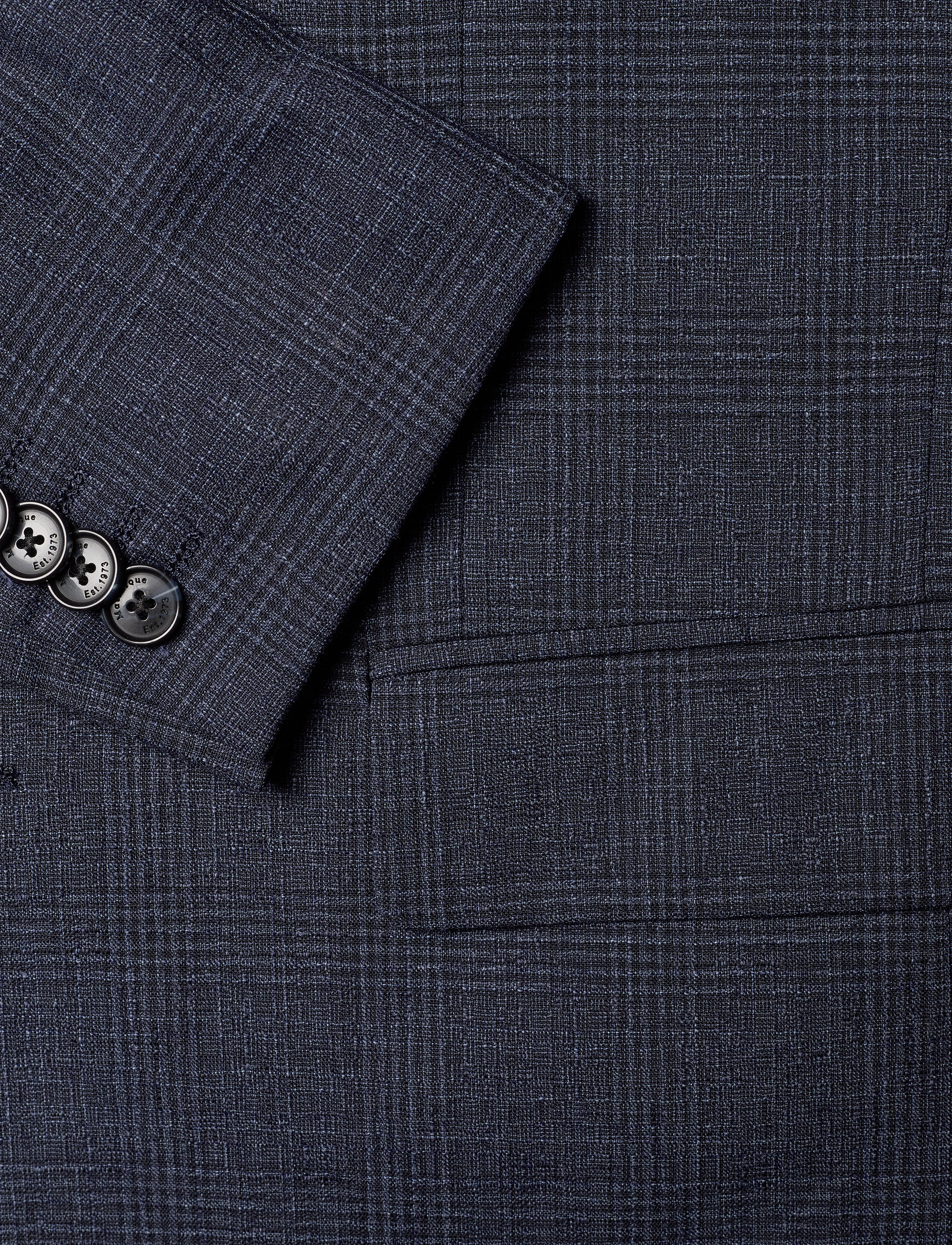Matinique - Ink Check Suit - ink blue - 4
