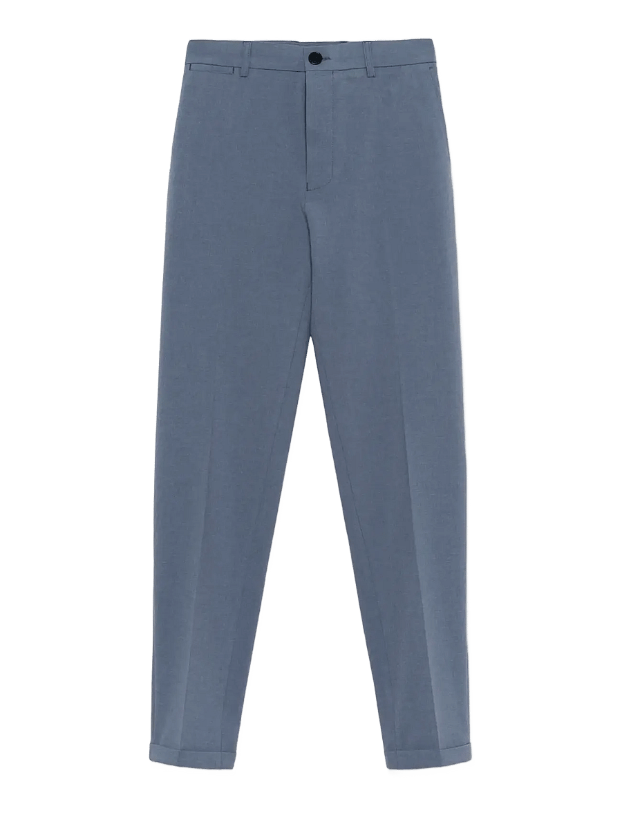 Matinique - MAliam Pant - casual bukser - blue horizon melange - 1
