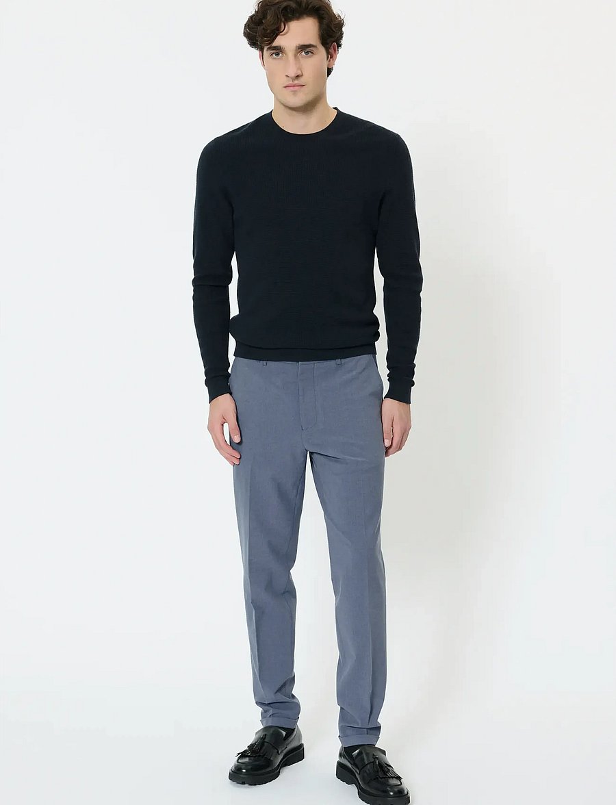 Matinique - MAliam Pant - casual bukser - blue horizon melange - 0