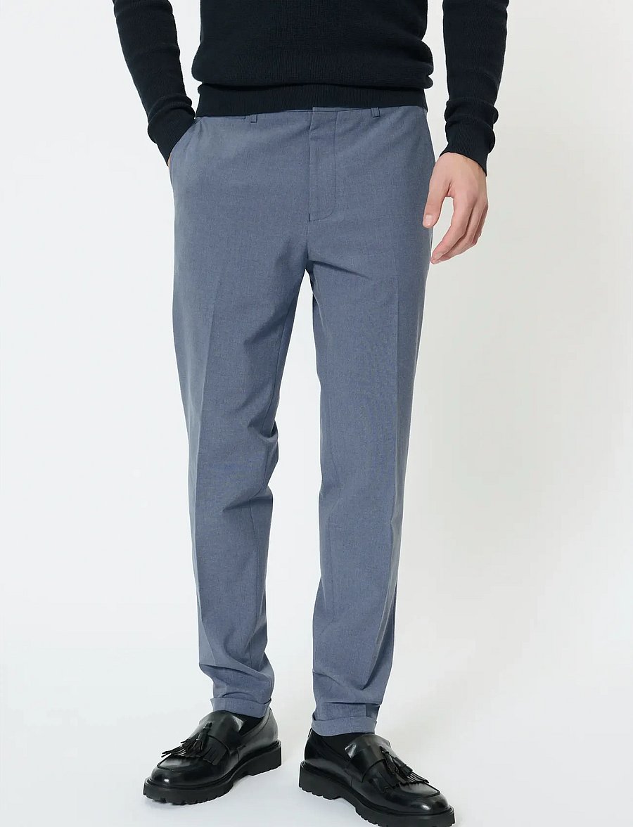 Matinique - MAliam Pant - casual bukser - blue horizon melange - 2