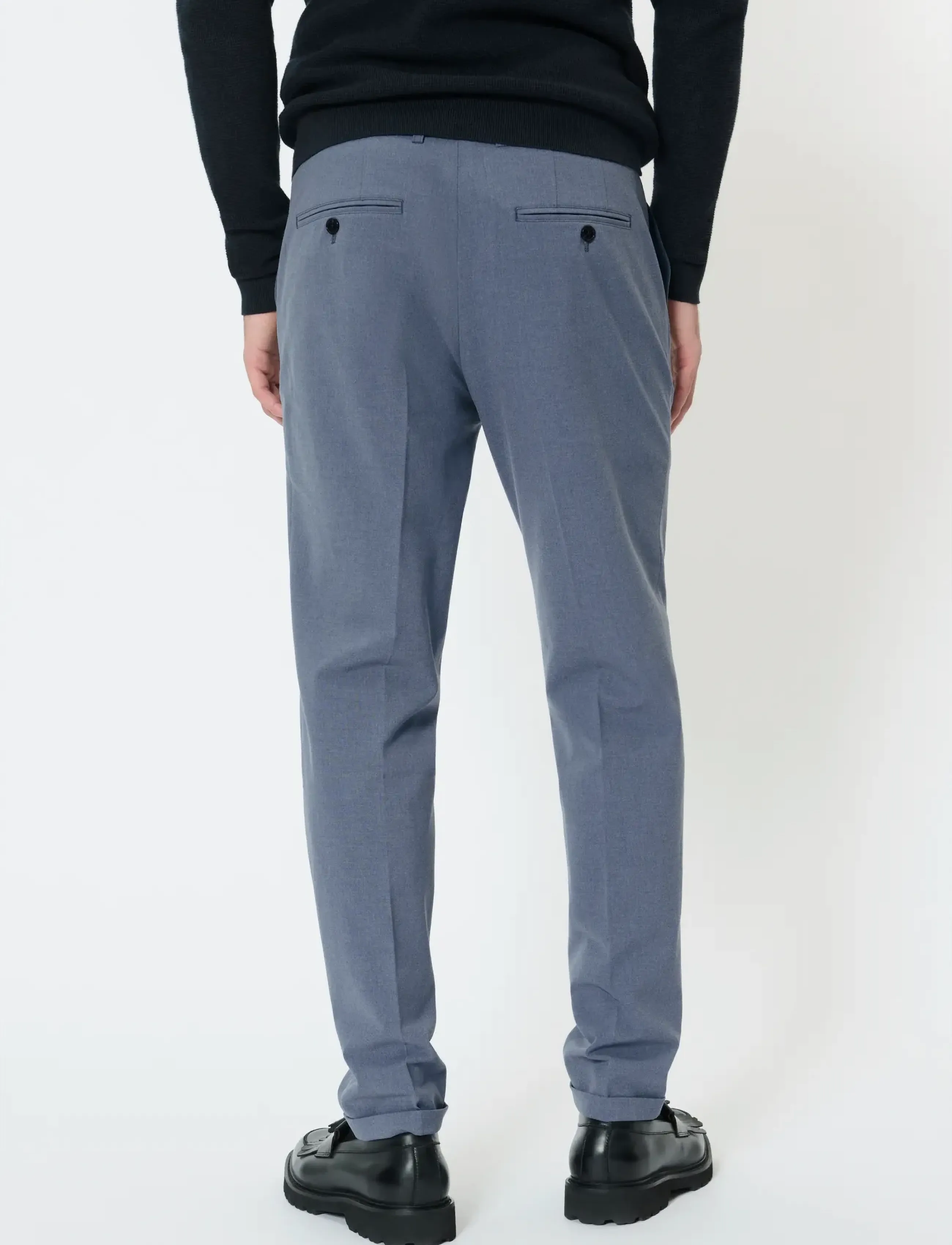 Matinique - MAliam Pant - chinos - blue horizon melange - 3