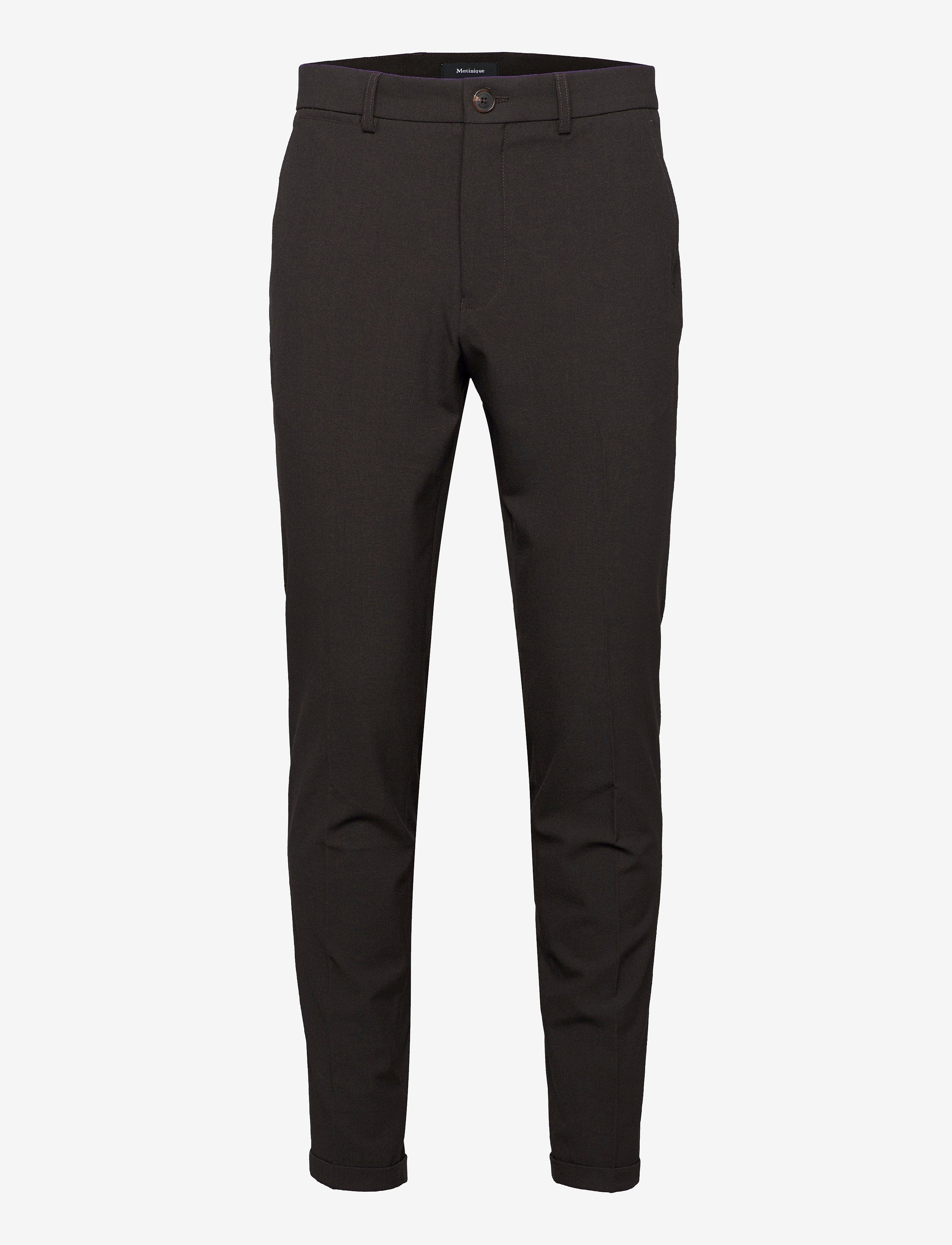 Matinique - MAliam Pant - chinos - dark brown - 0