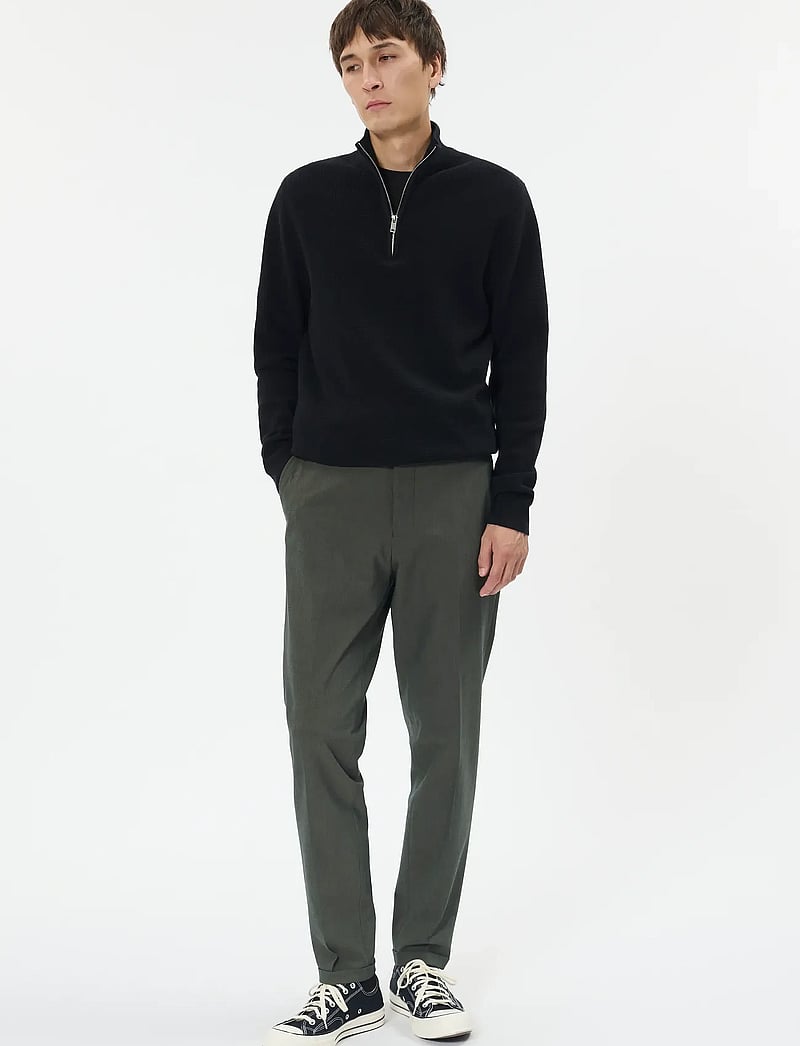 Matinique - MAliam Pant - anzugshosen - deep forest melange - 2