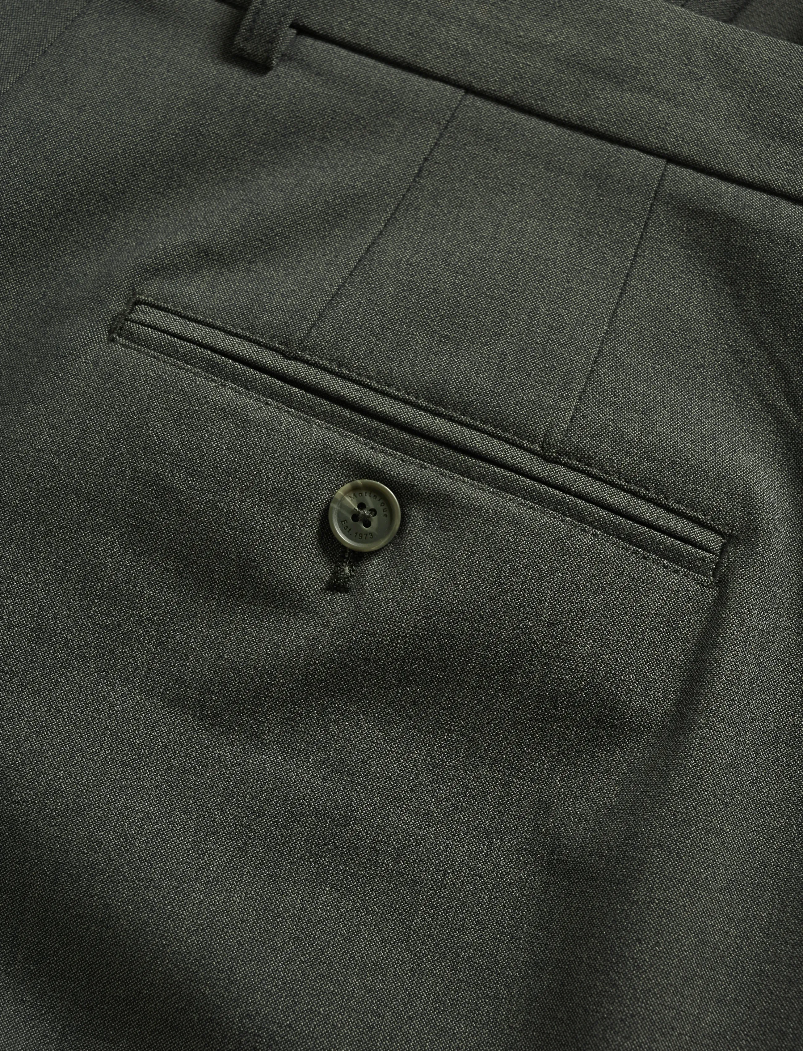 Matinique - MAliam Pant - chinos - deep forest melange - 5