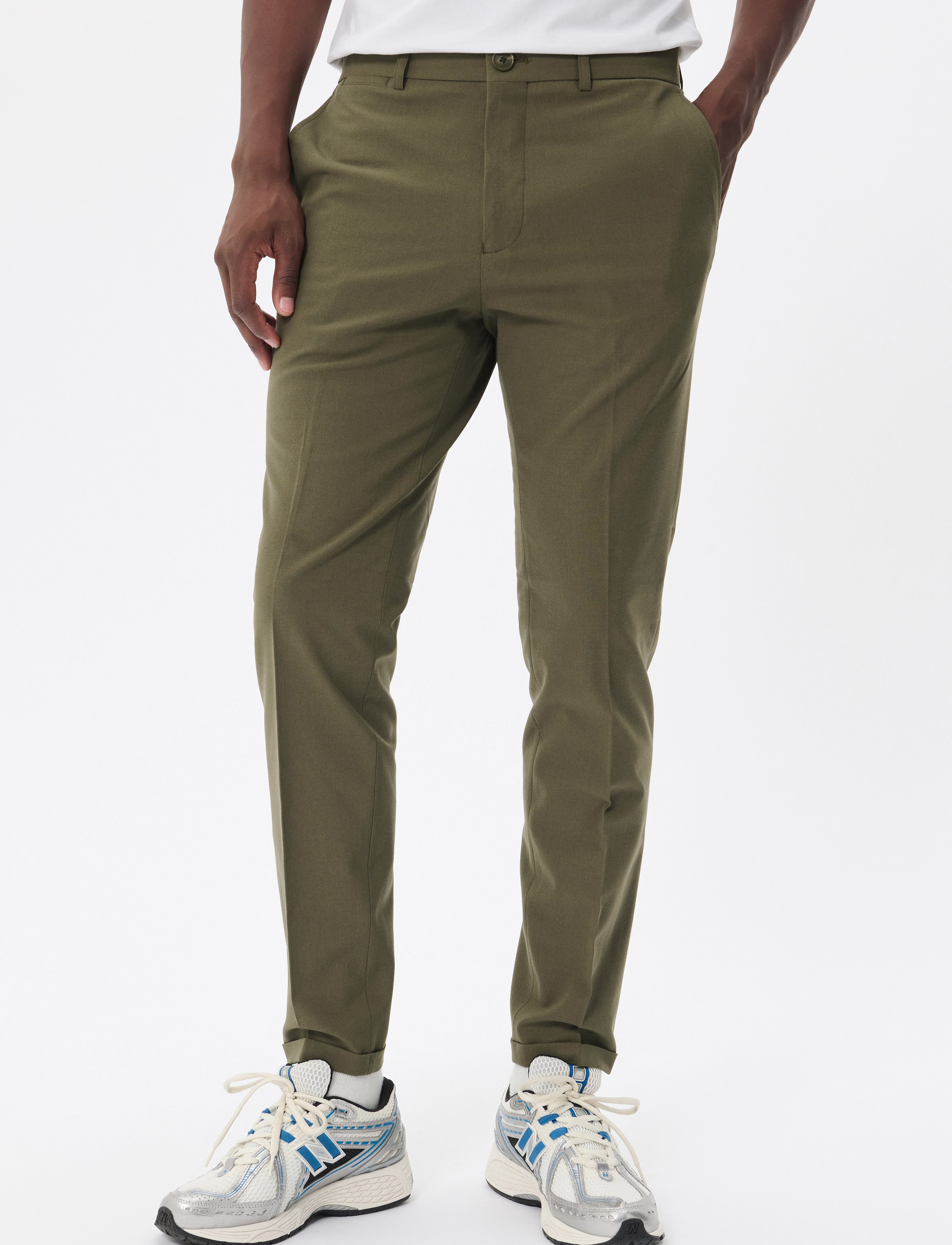 Matinique Maliam Pant, 33 x 34, Trousers, Khakigrün - Formal, Männerswear