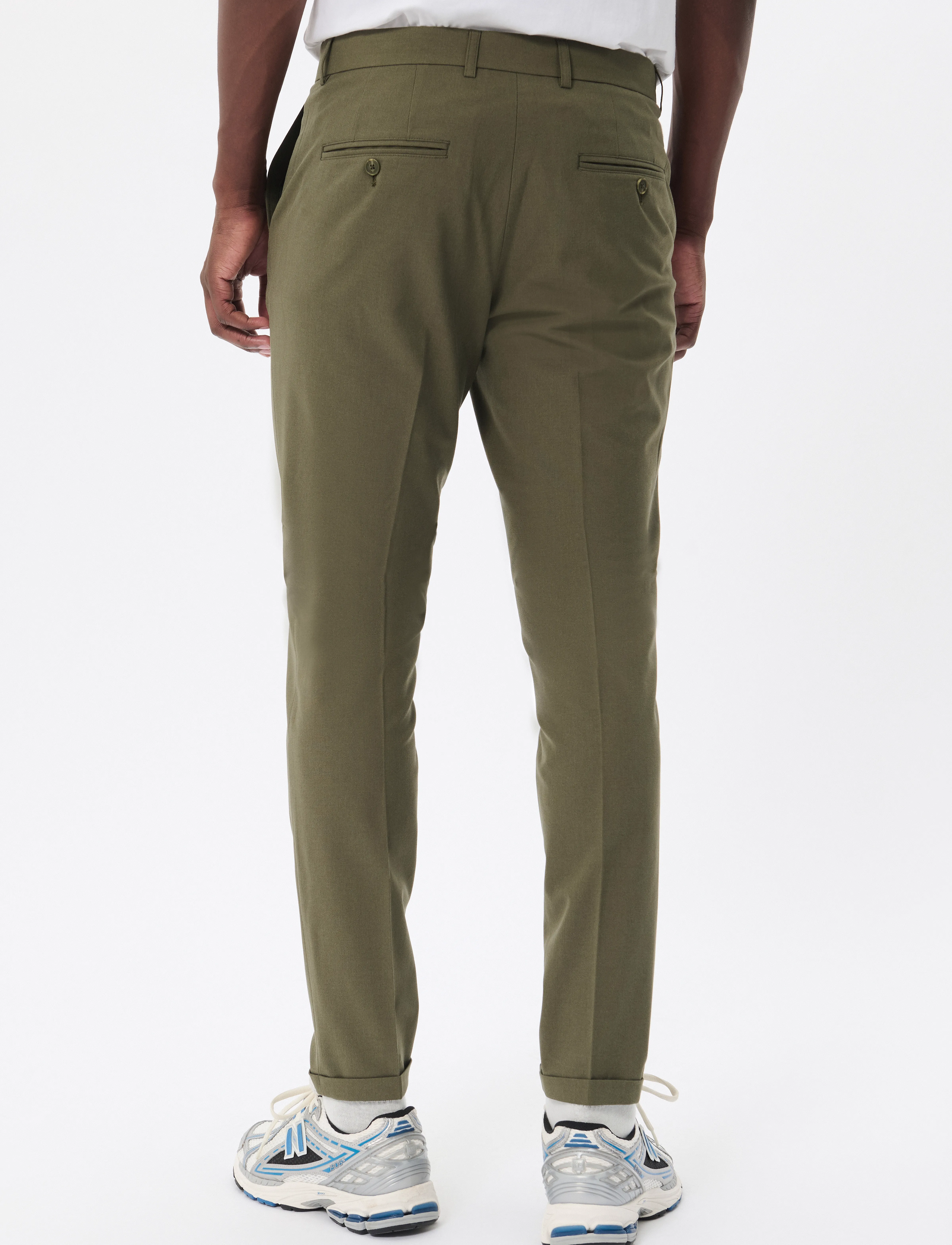 Matinique - MAliam Pant - casual byxor - dusty olive melange - 4