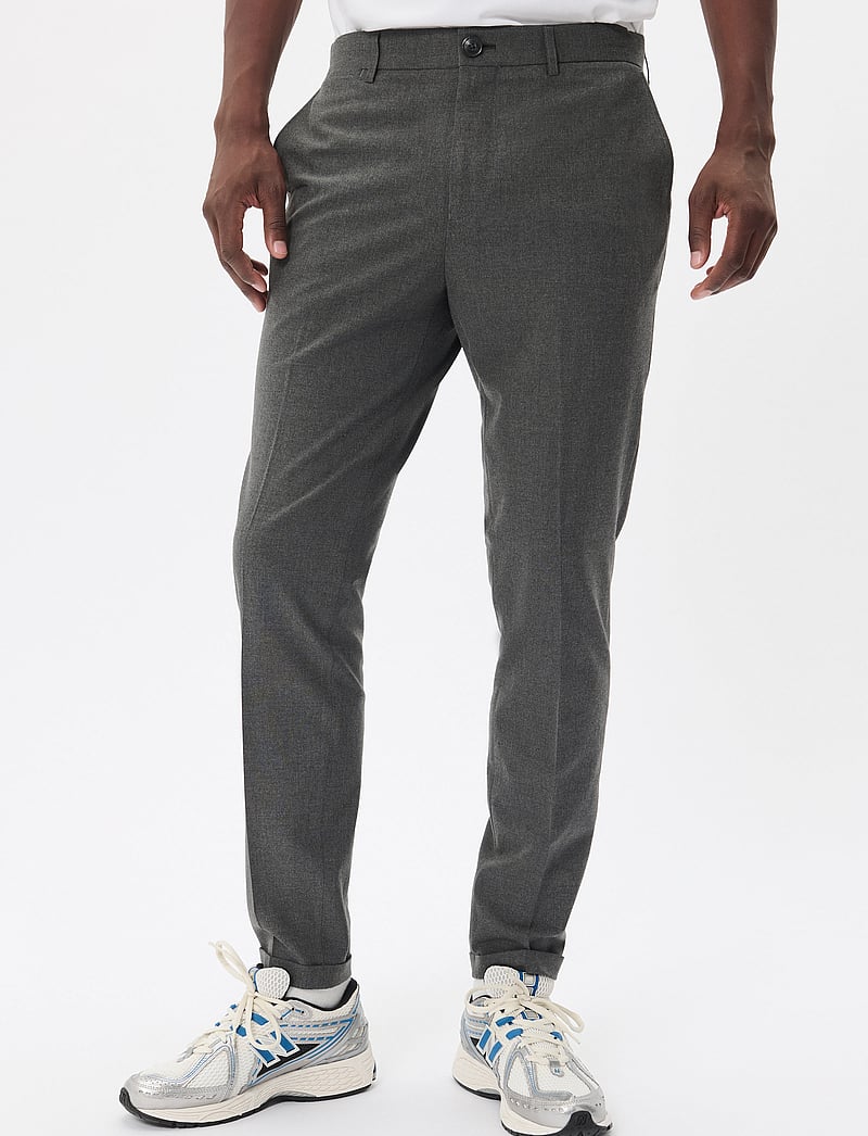 Matinique - MAliam Pant - habitbukser - medium grey melange - 0