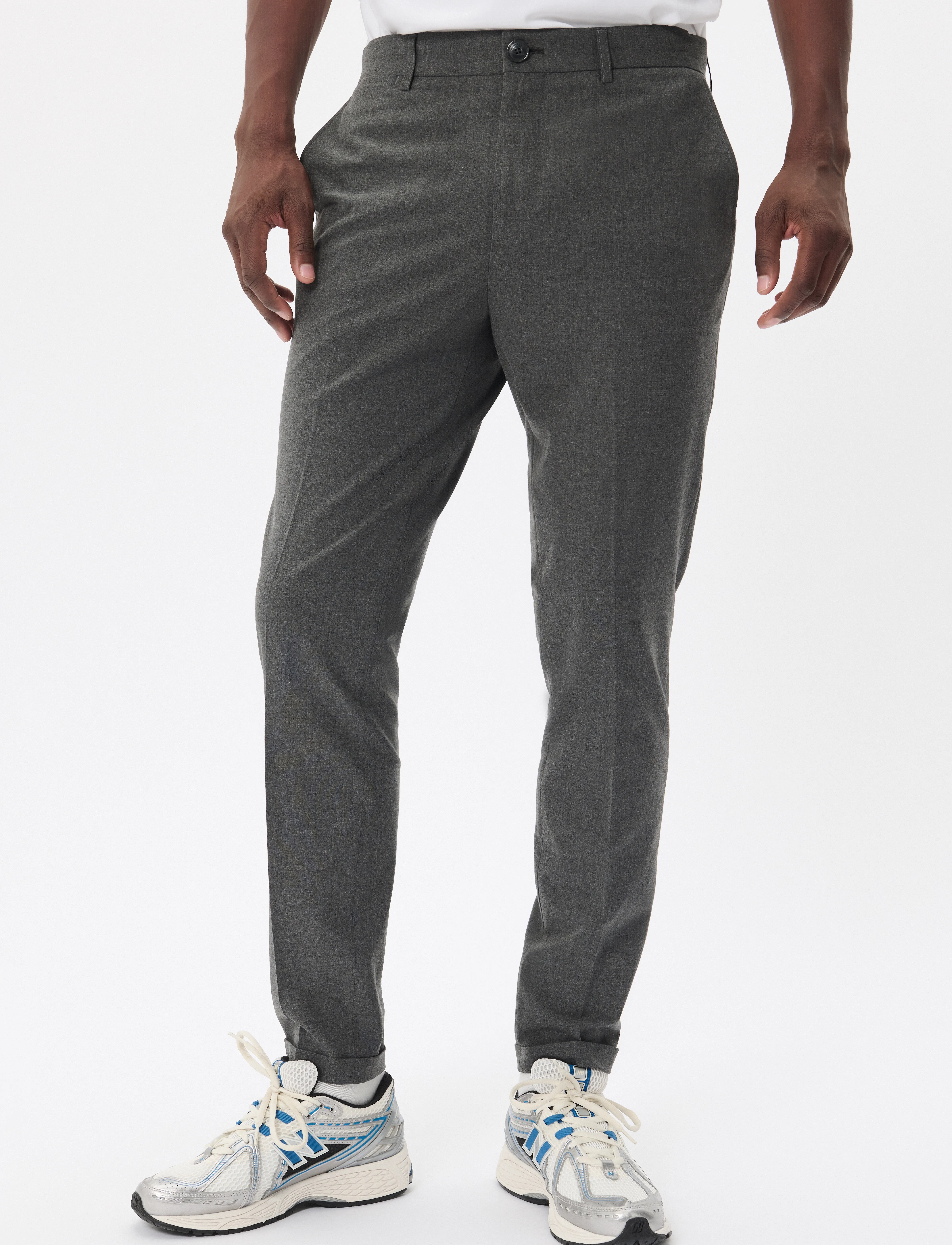 Matinique MAliam Pant - Rennot housut - MEDIUM GREY MELANGE / grey