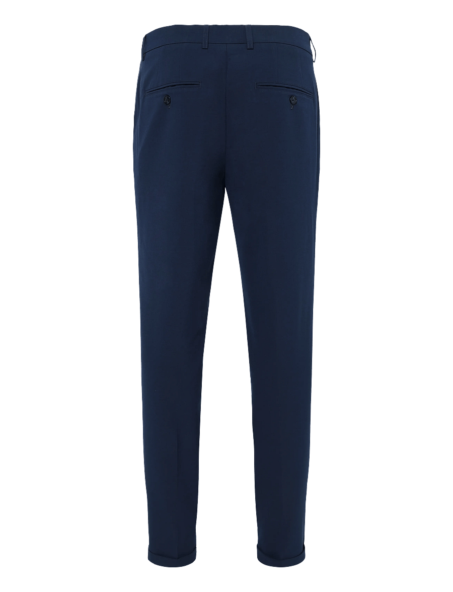 Matinique - MAliam Pant - casual bukser - pageant blue melange - 1