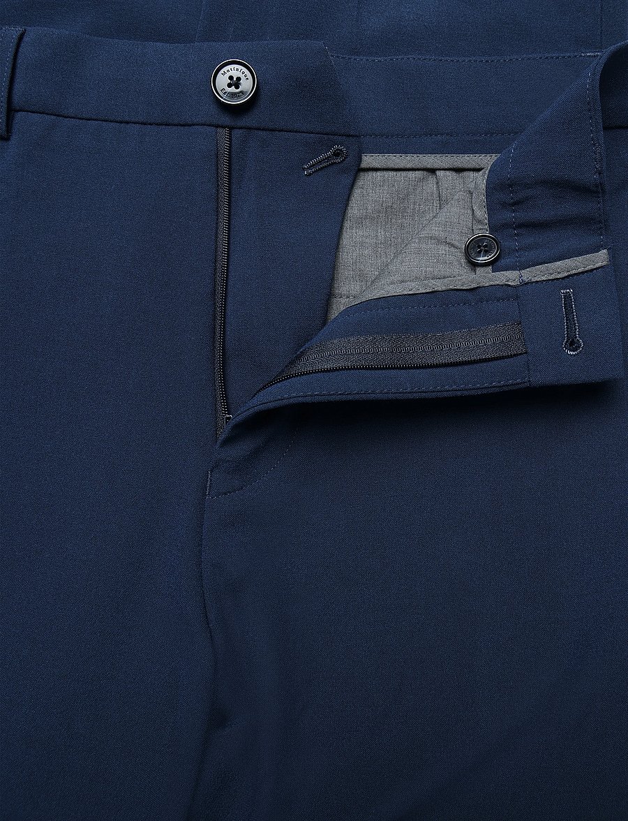 Matinique - MAliam Pant - casual bukser - pageant blue melange - 3