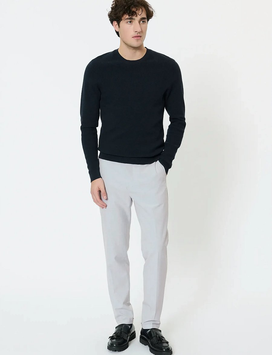 Matinique - MAliam Pant - casual bukser - pearl blue melange - 0