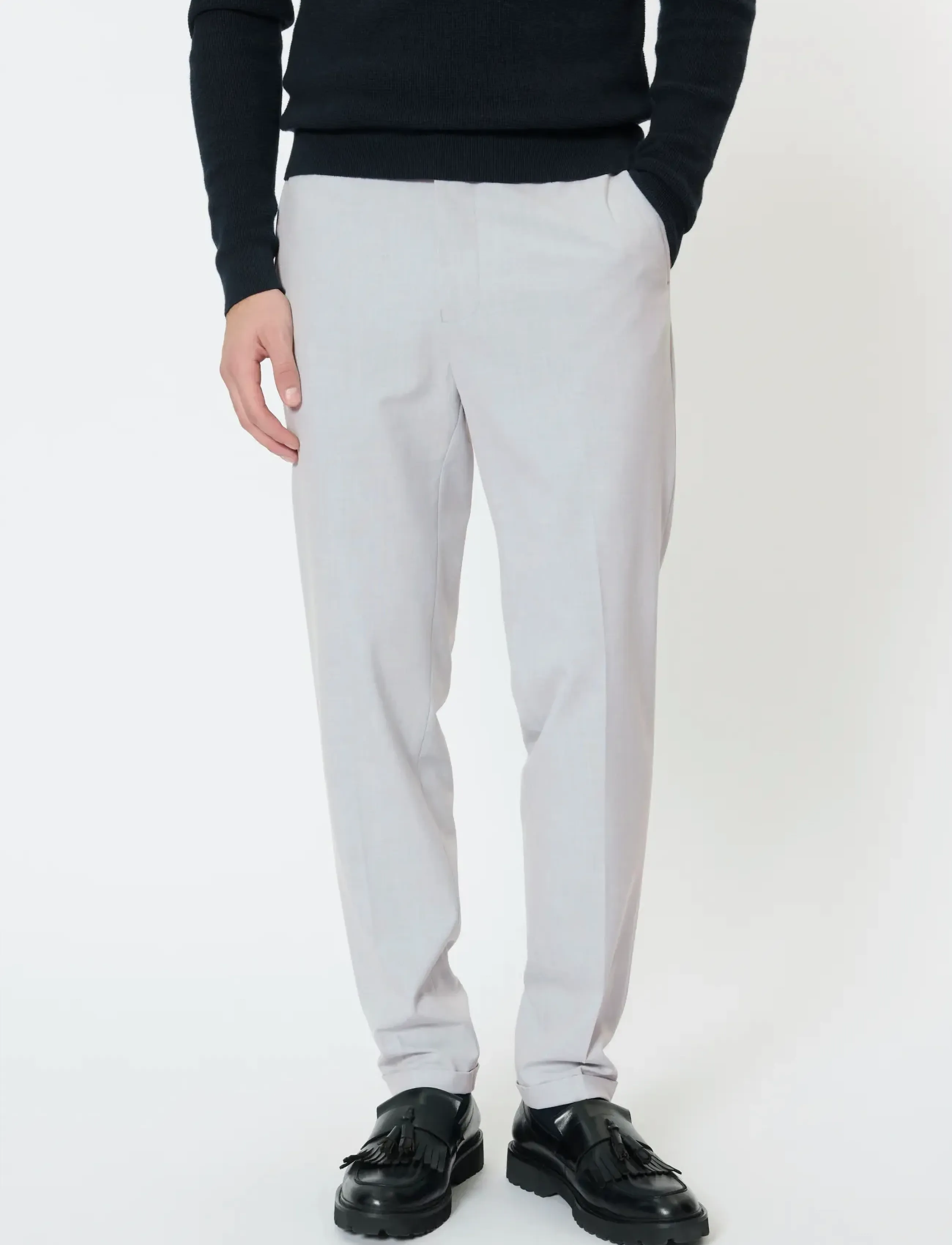 Matinique - MAliam Pant - casual bukser - pearl blue melange - 2
