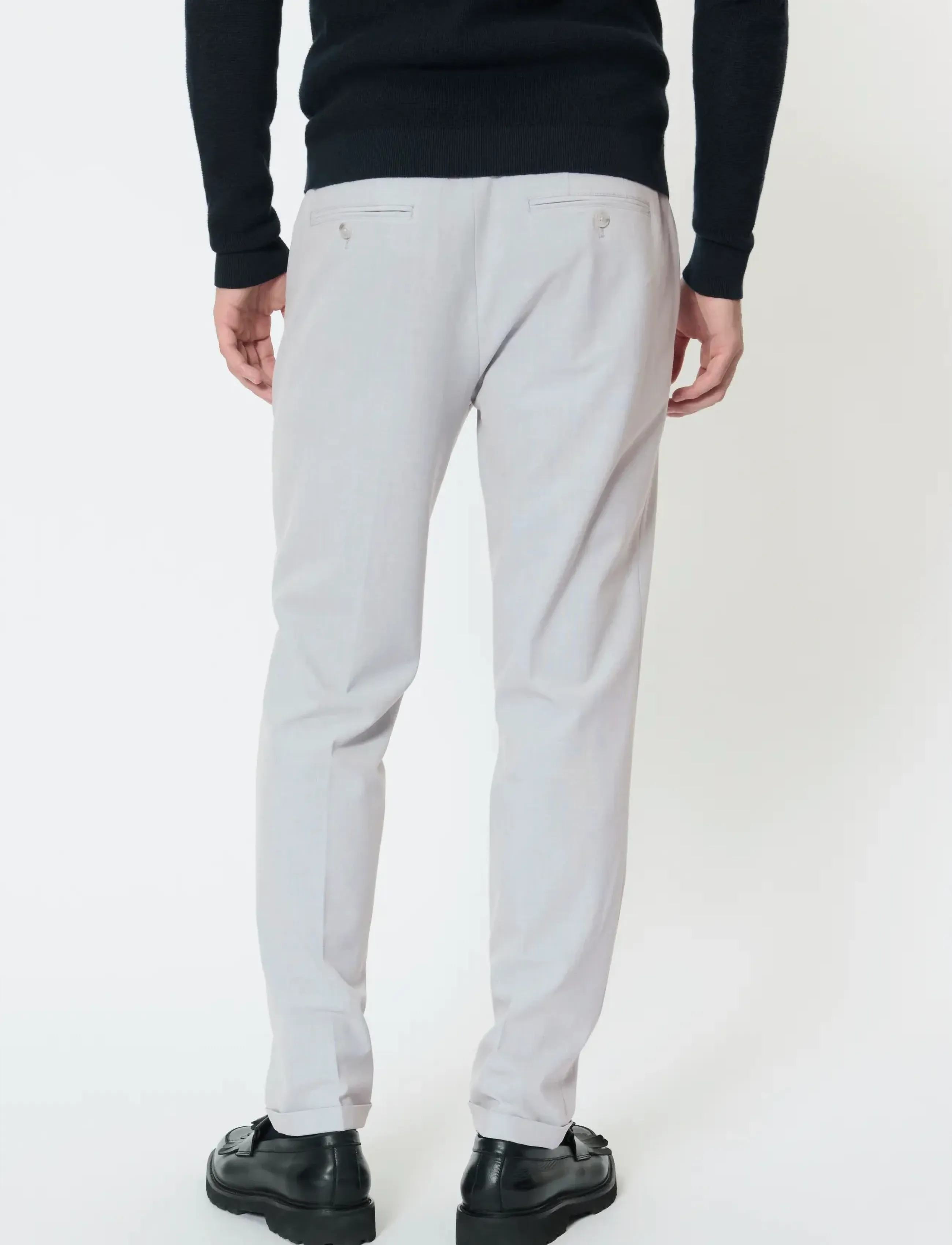 Matinique - MAliam Pant - casual bukser - pearl blue melange - 3