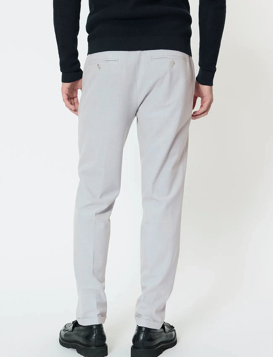 Matinique - MAliam Pant - casual bukser - pearl blue melange - 3