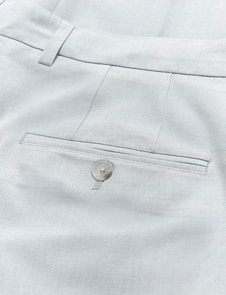 Matinique - MAliam Pant - casual bukser - pearl blue melange - 5