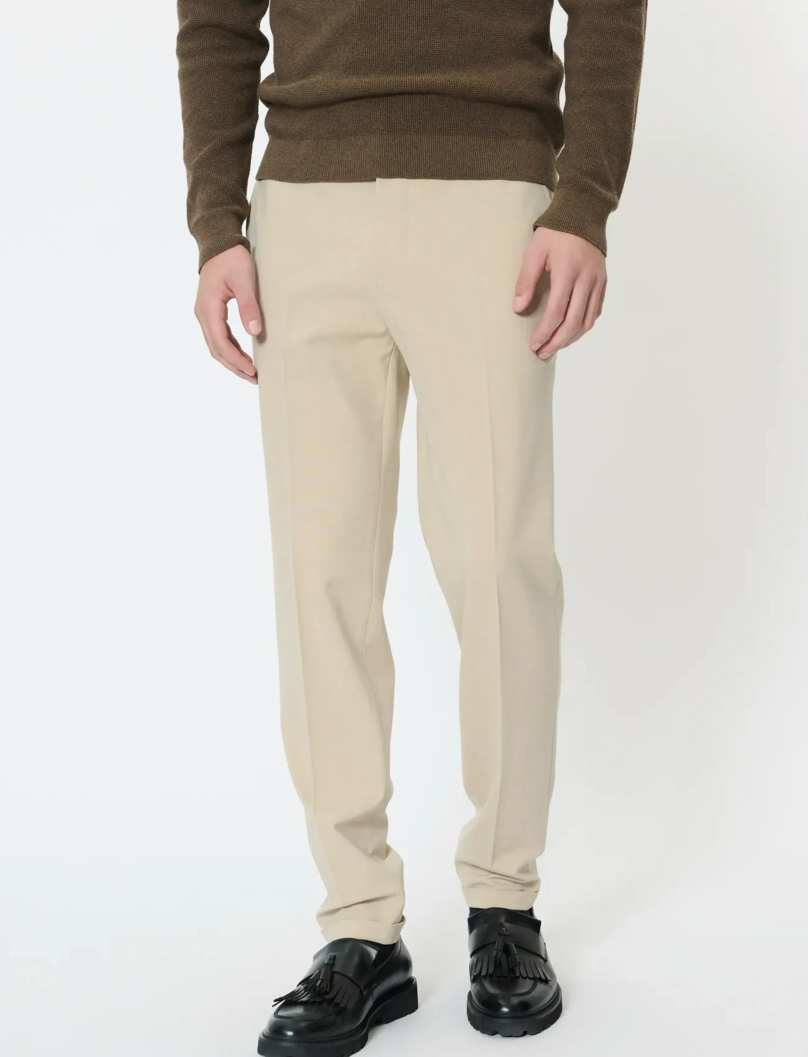 Matinique - MAliam Pant - chino püksid - safari melange - 2