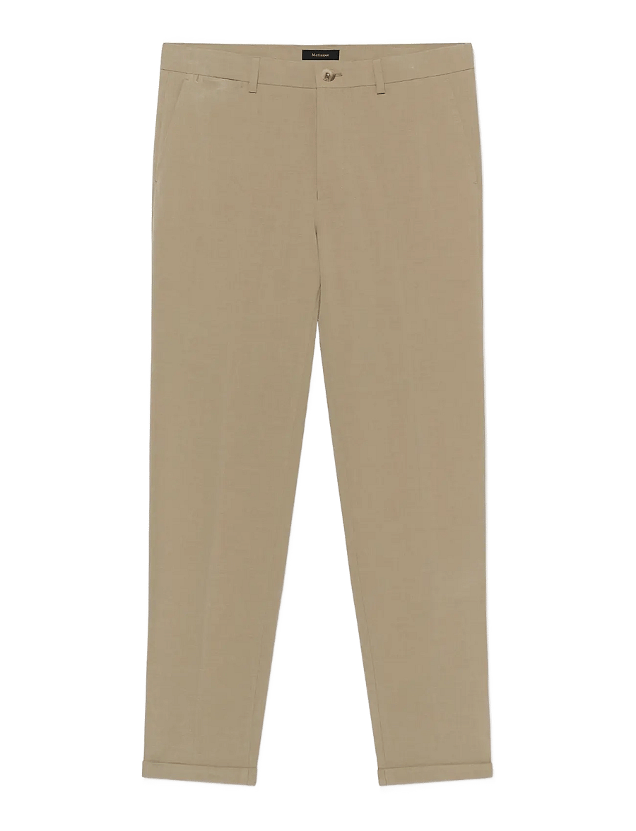 Matinique - MAliam Pant - casual bukser - silver sage melange - 1