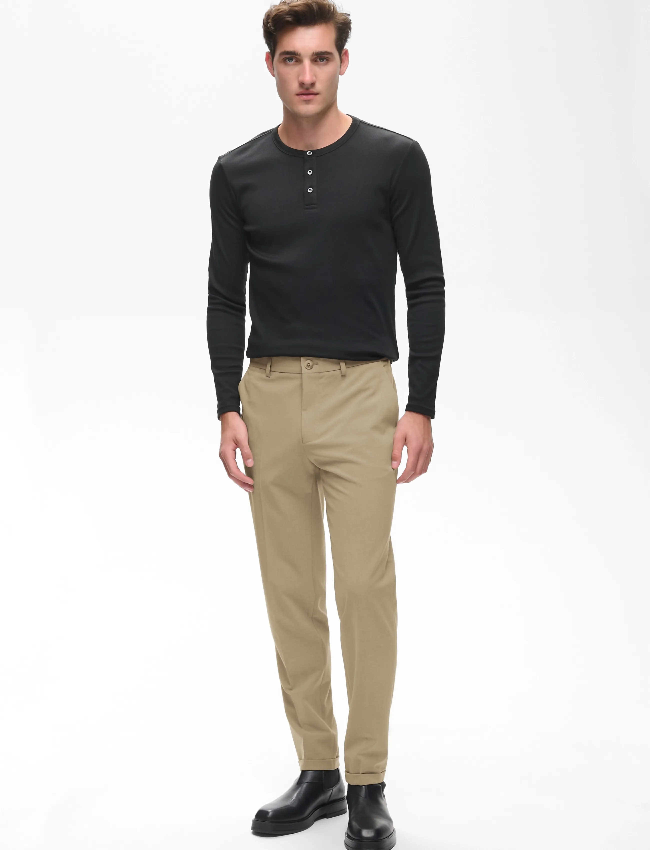 Matinique - MAliam Pant - casual bukser - silver sage melange - 2