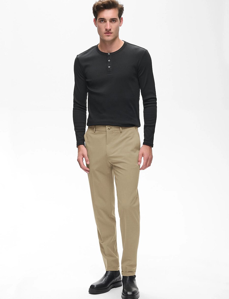 Matinique - MAliam Pant - casual bukser - silver sage melange - 2