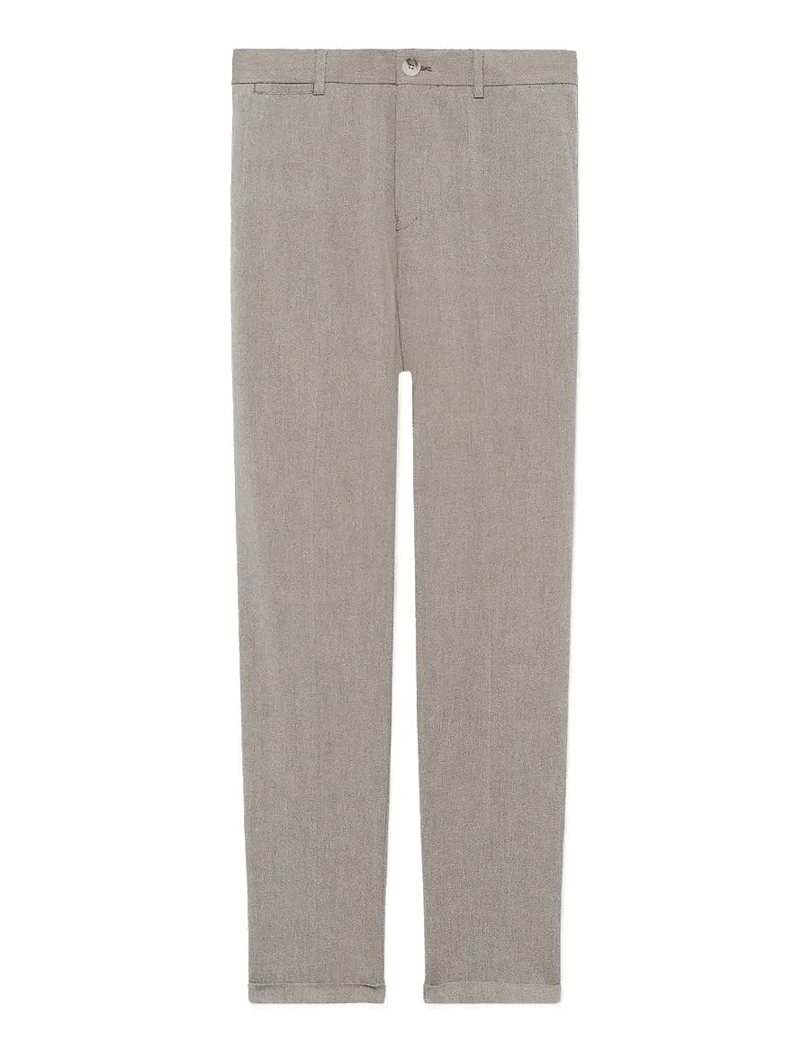Matinique - MAliam Pant - casual byxor - walnut melange - 1