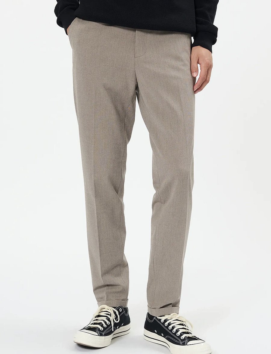Matinique - MAliam Pant - casual byxor - walnut melange - 0