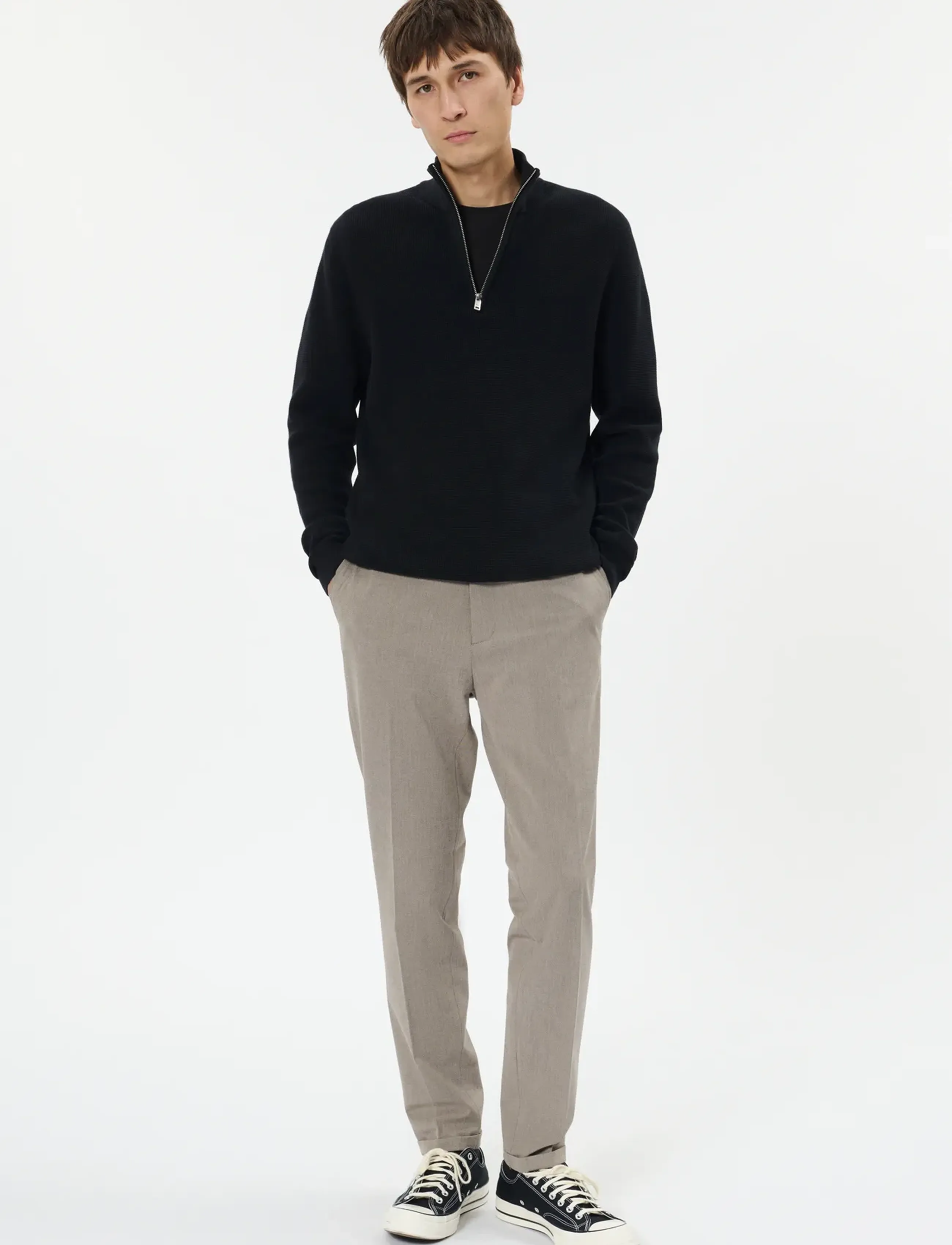 Matinique - MAliam Pant - chinos - walnut melange - 2