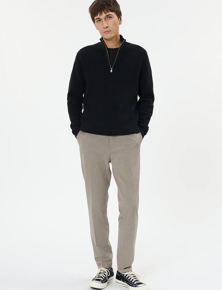 Matinique - MAliam Pant - casual - walnut melange - 2