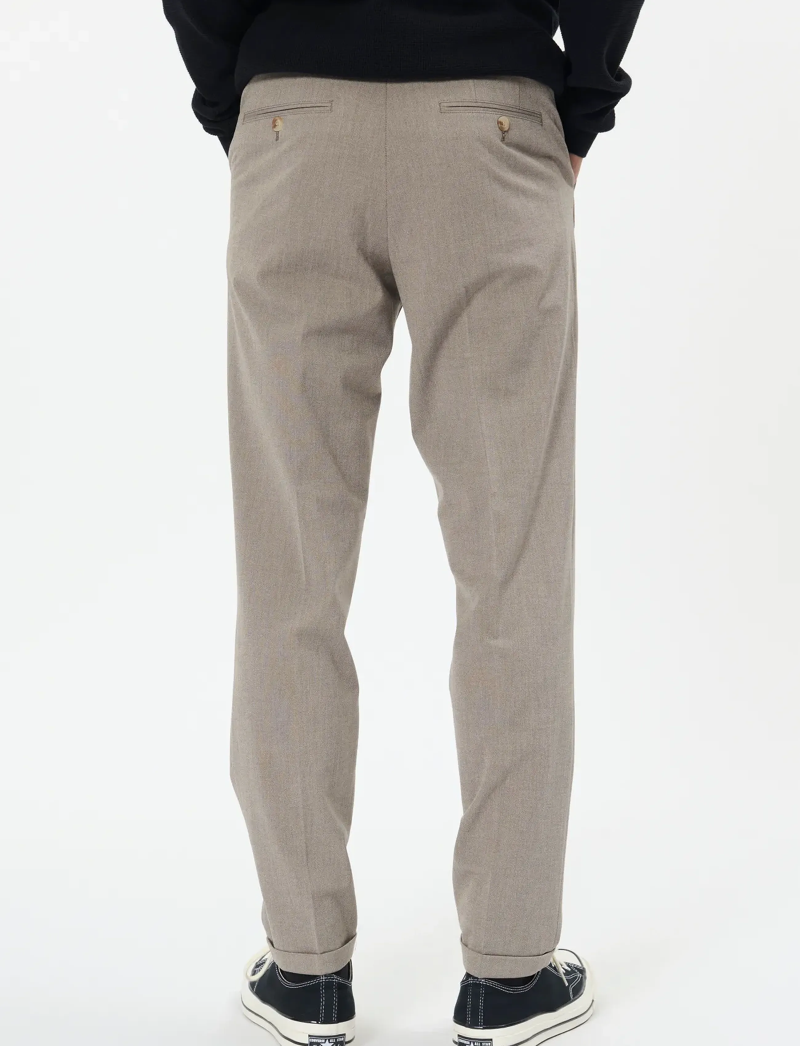 Matinique - MAliam Pant - chinos - walnut melange - 3