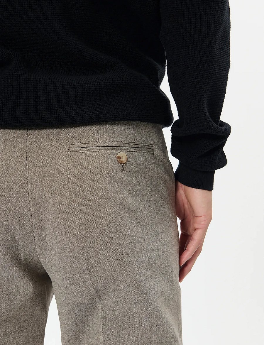 Matinique - MAliam Pant - casual byxor - walnut melange - 4