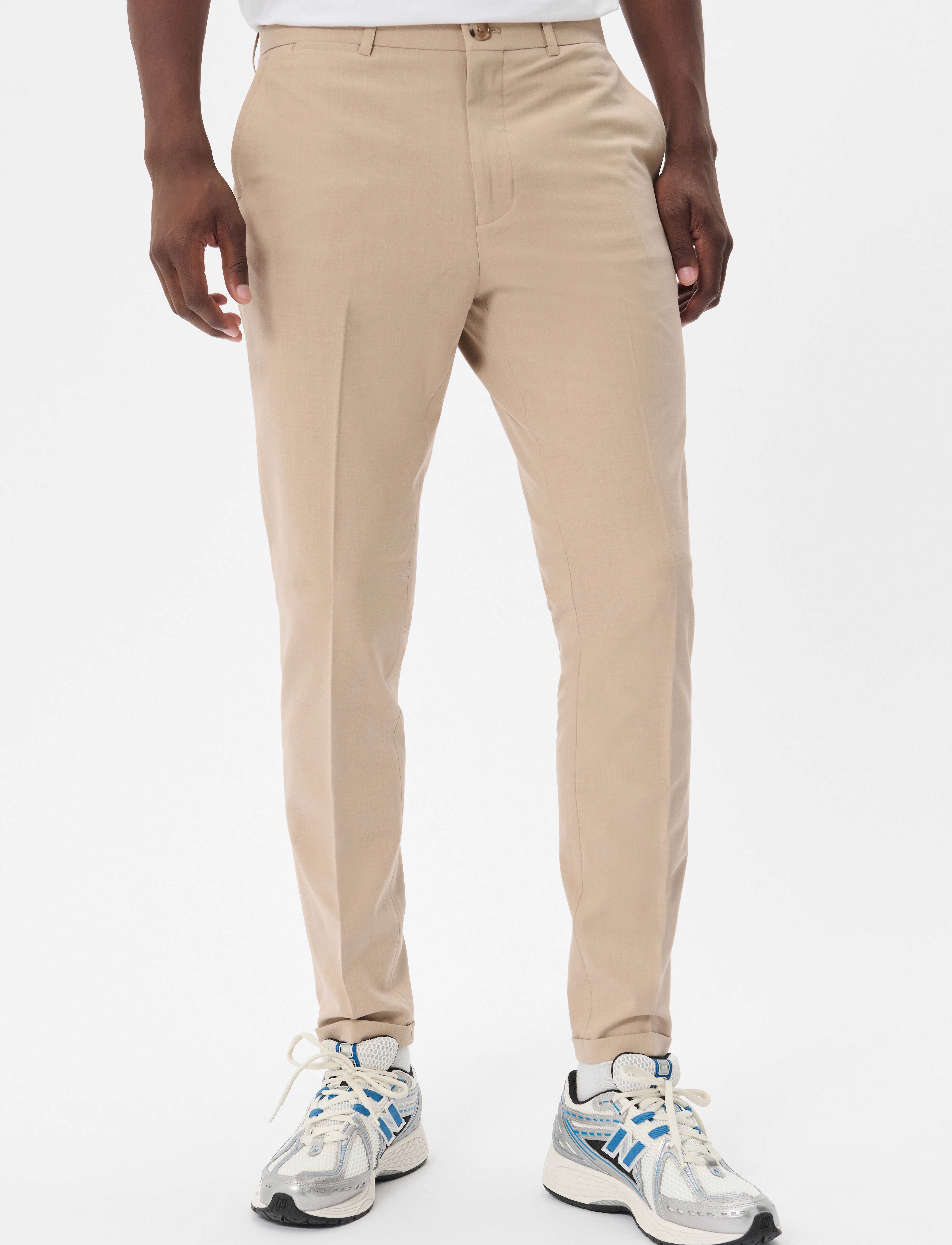 Matinique Maliam Pant, 33 x 30, Trousers, Creme - Formal, Männerswear