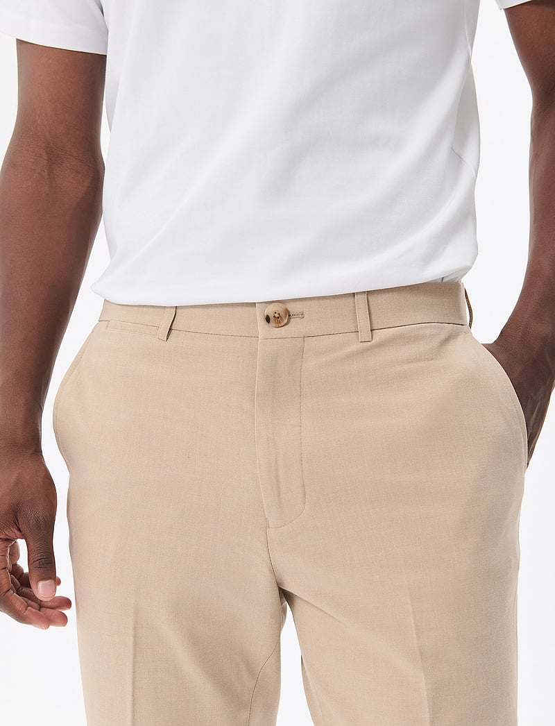 Matinique - MAliam Pant - kostymbyxor - winter twig melange - 5