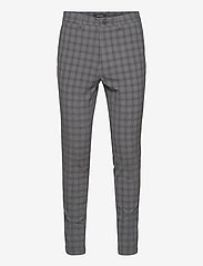 Matinique - MAliam Pant - kostiumo kelnės - medium grey melange - 0