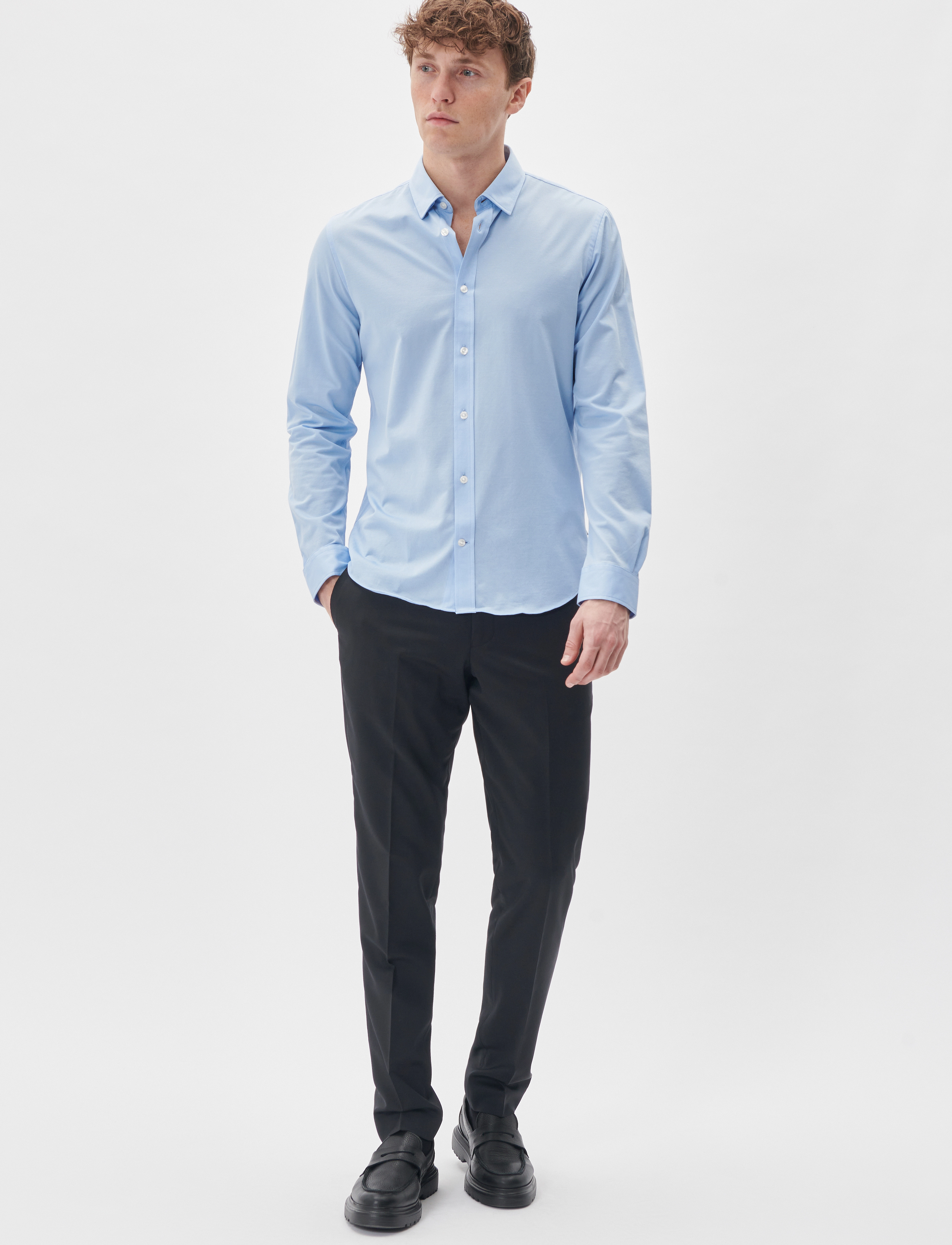 Matinique - MAtrostol BU - basic skjorter - chambray blue - 3