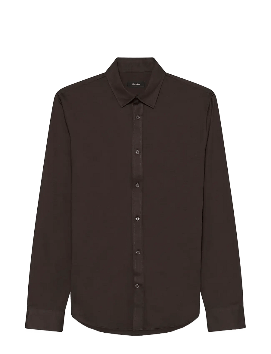 Matinique - MAtrostol BU - casual hemden - chocolate brown - 0