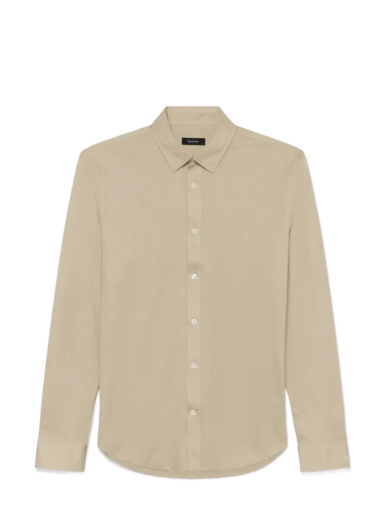 Matinique MAtrostol BU - Basic skjorter - PLAZA TAUPE / beige