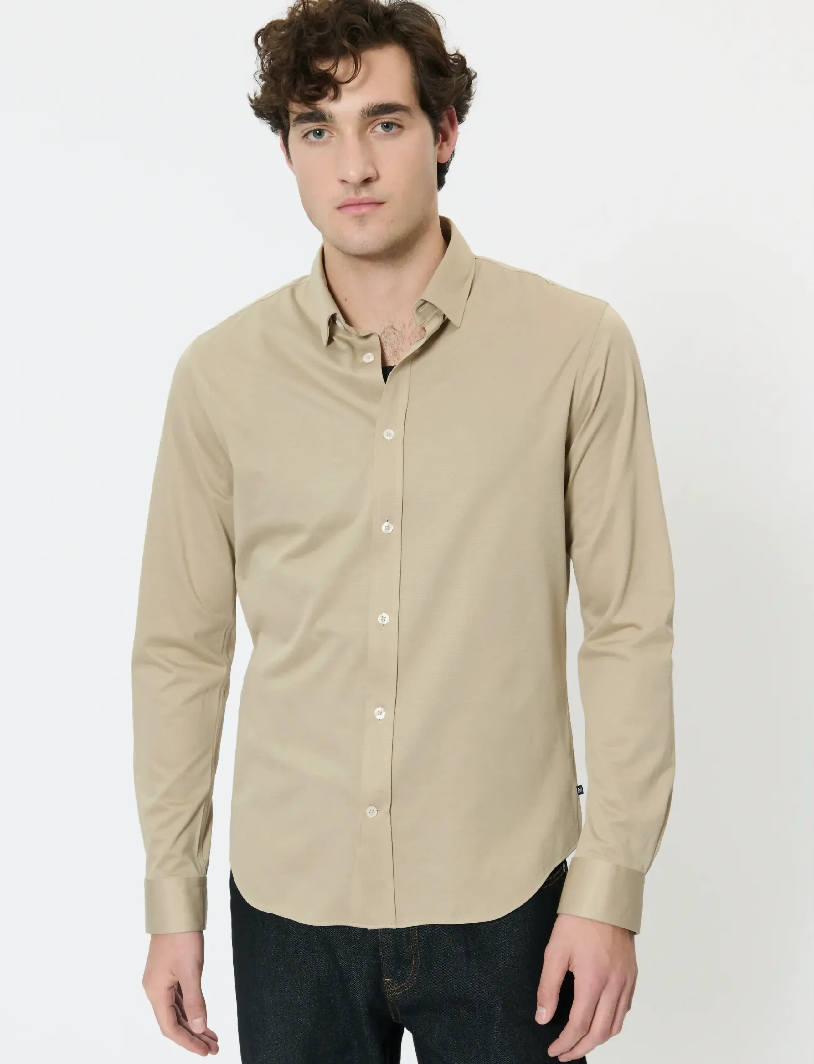 Matinique Matrostol Bu, 3XL, Beige, Skjorter > Business, Herre
