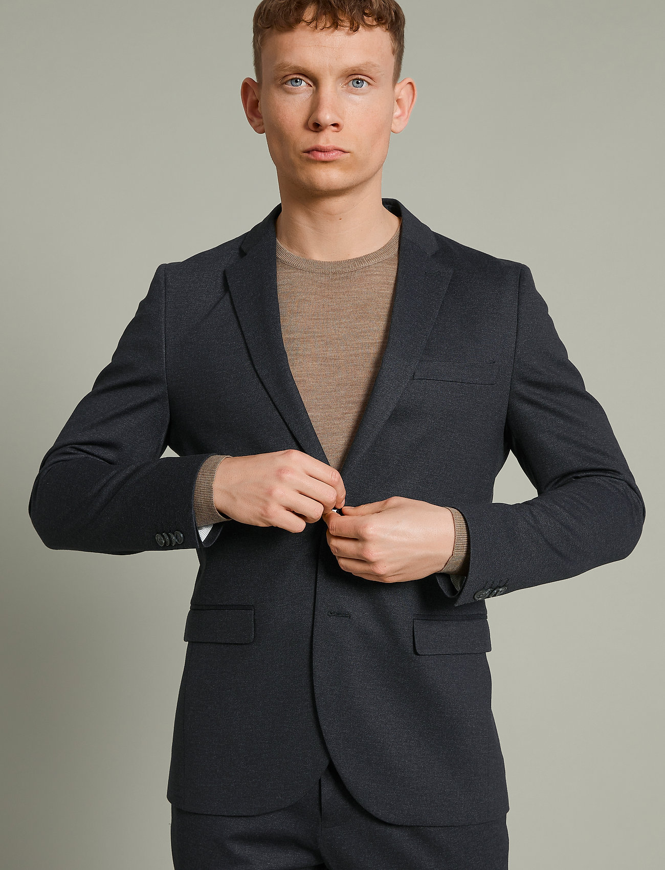 Matinique Mageorge Jersey, Mænd, Jersey Blazer, Sort, Str: 46