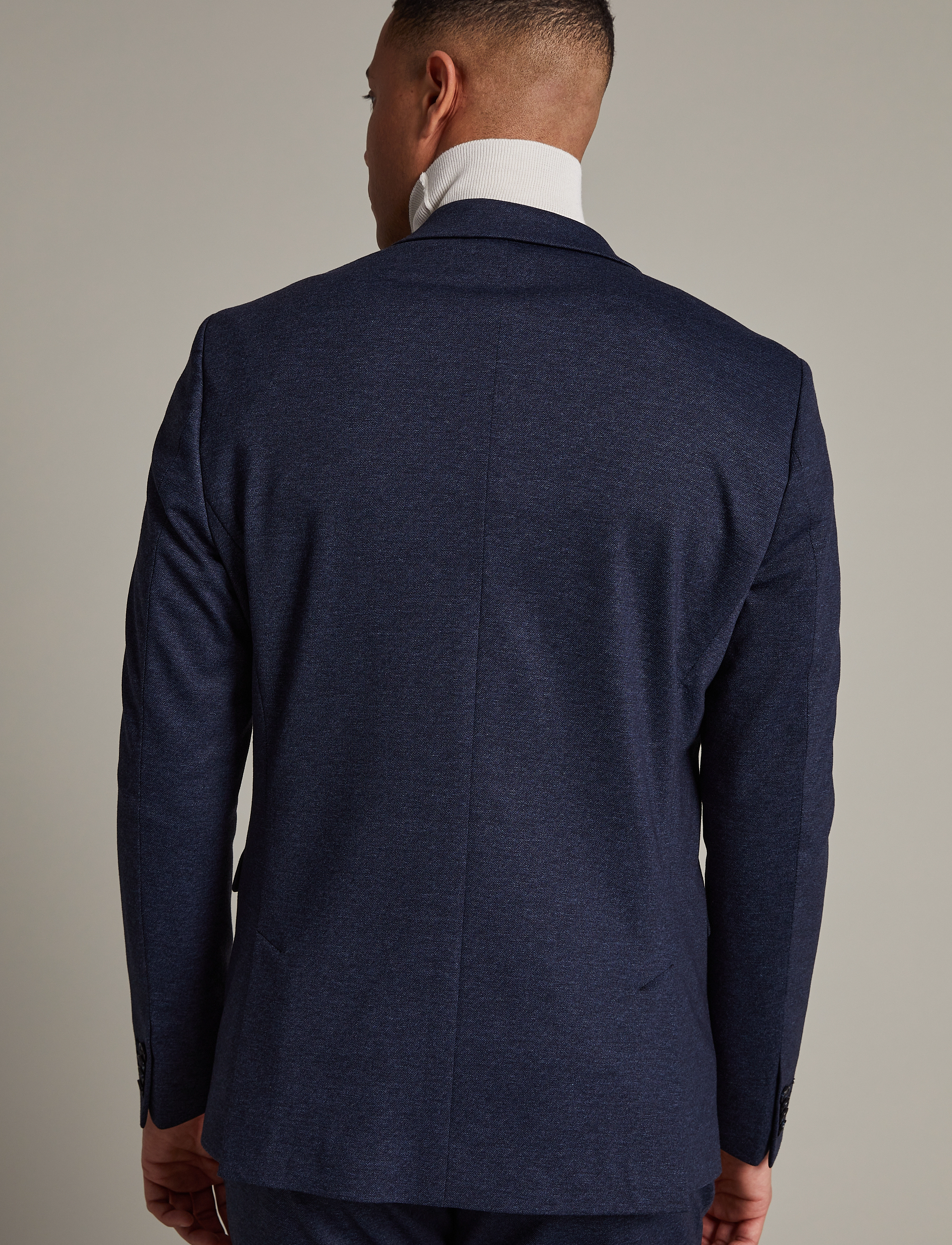 Matinique - MAgeorge Jersey - enkeltradede blazere - dark navy - 4
