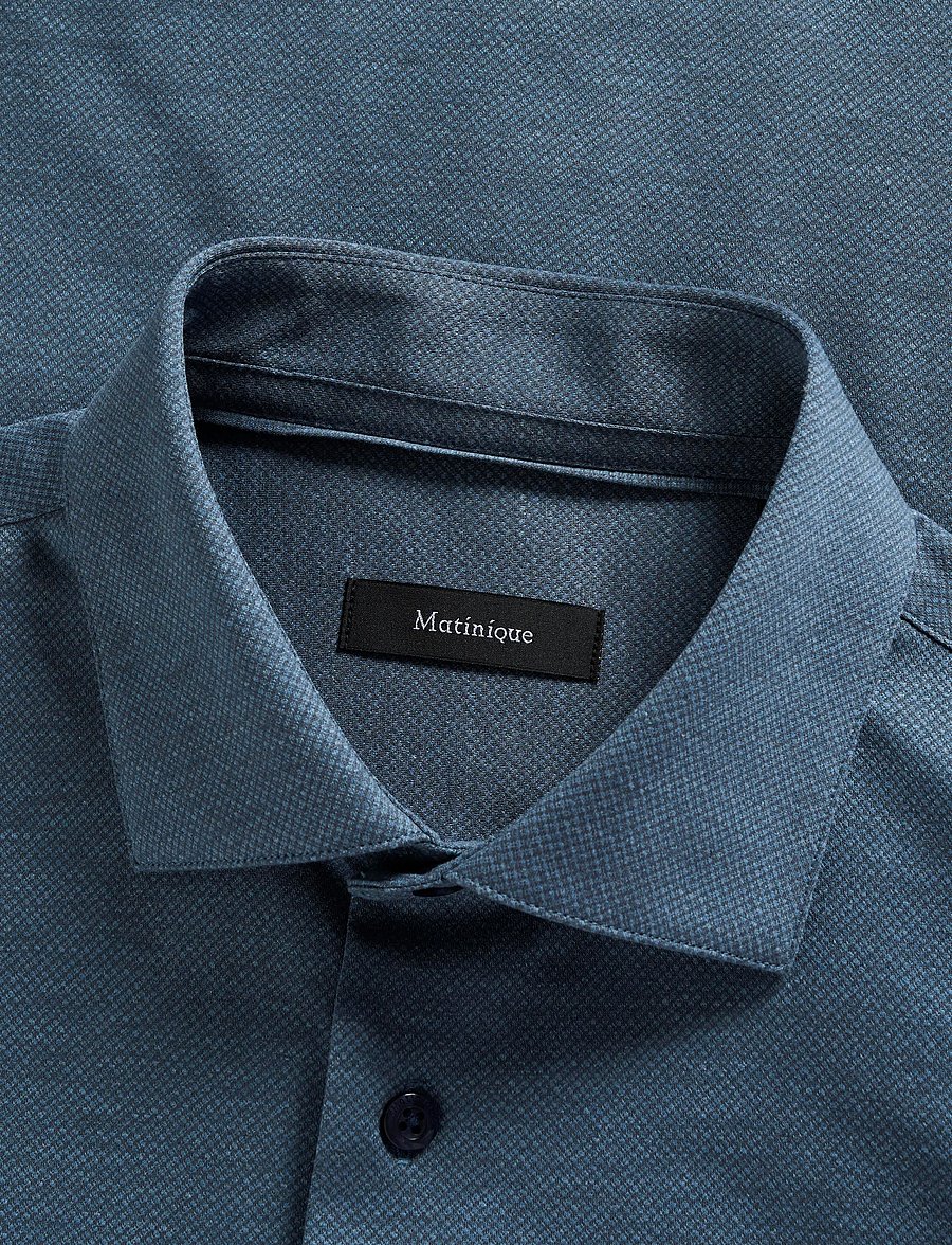 Matinique - MAmarc N - kostymskjortor - blue mirage - 5