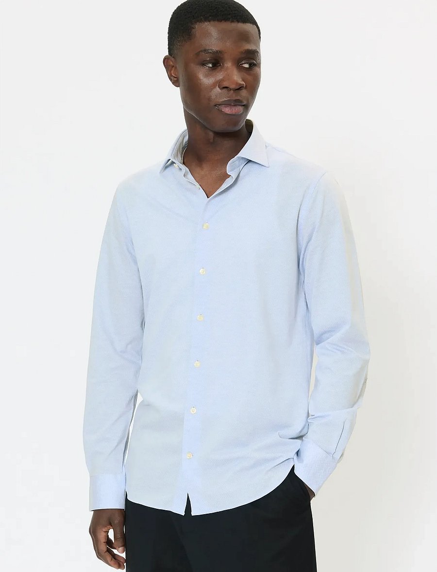 Matinique - MAmarc N - formelle skjorter - chambray blue - 0