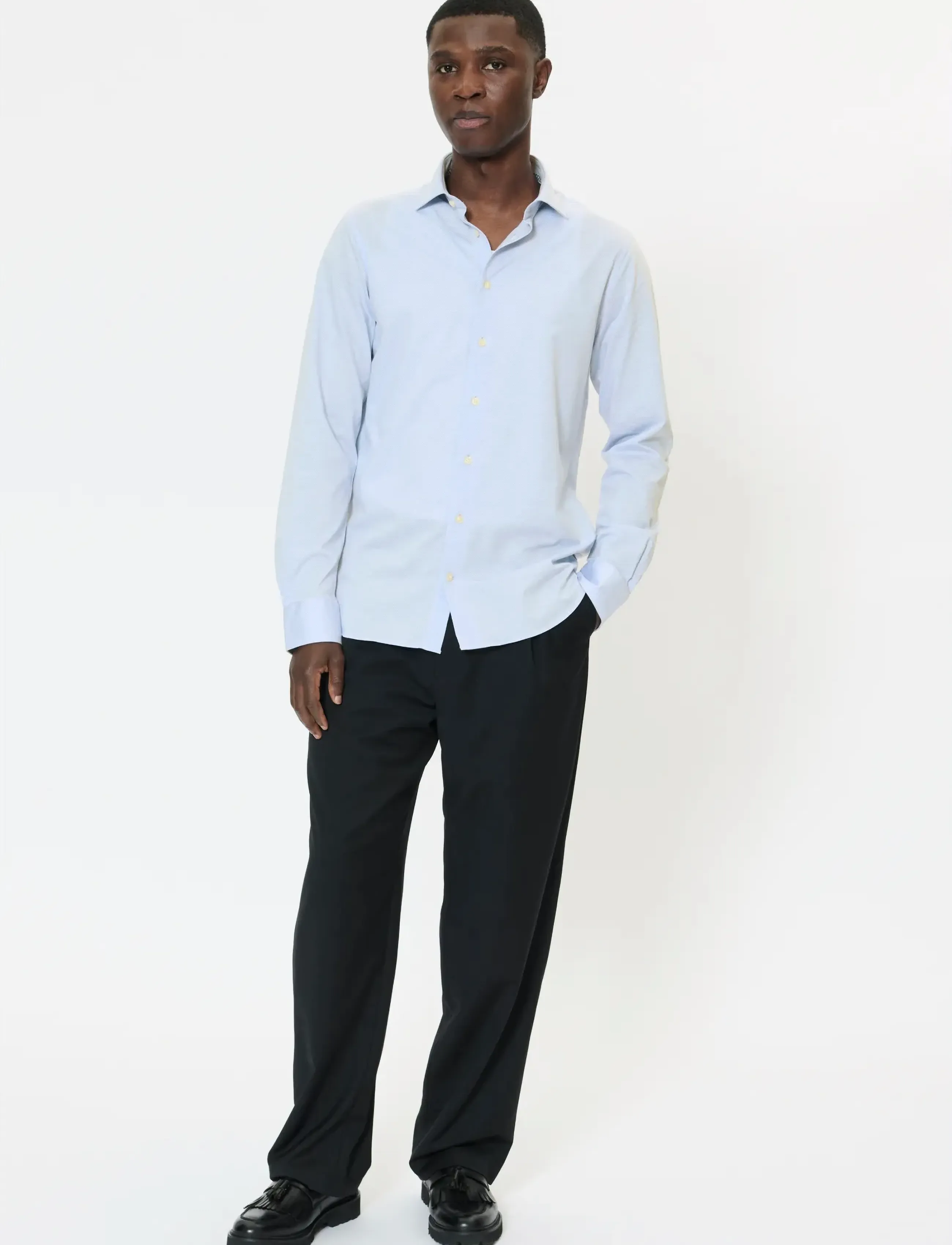 Matinique - MAmarc N - tavalised t-särgid - chambray blue - 3