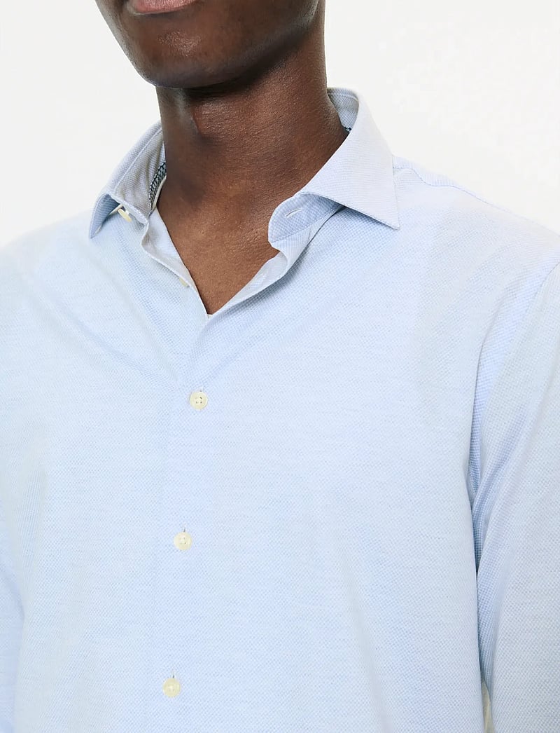 Matinique - MAmarc N - formelle hemden - chambray blue - 5