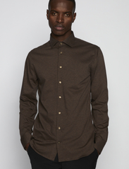 Matinique - MAmarc N - basic shirts - dark brown - 2