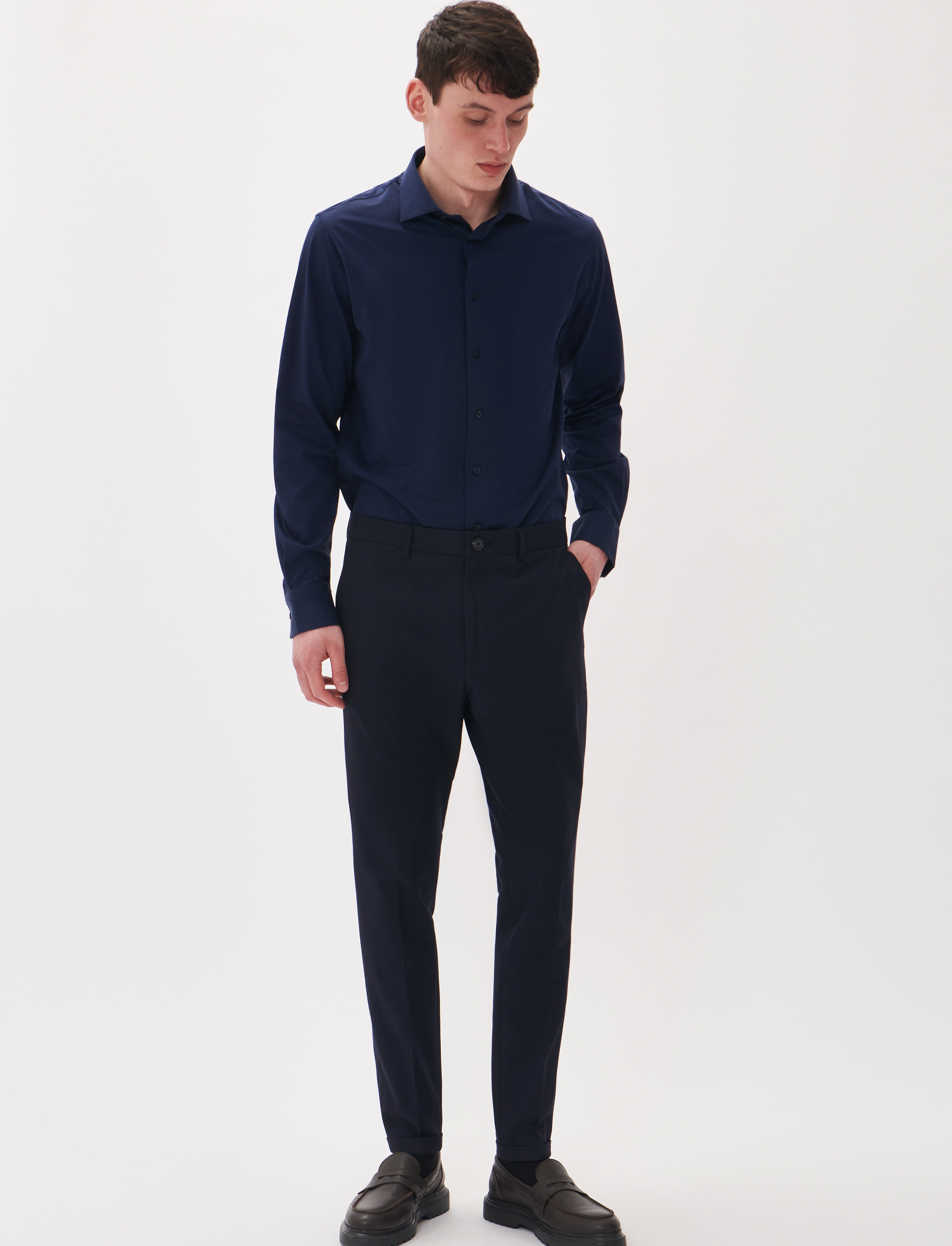 Matinique - MAmarc N - podstawowe koszulki - dark navy - 3