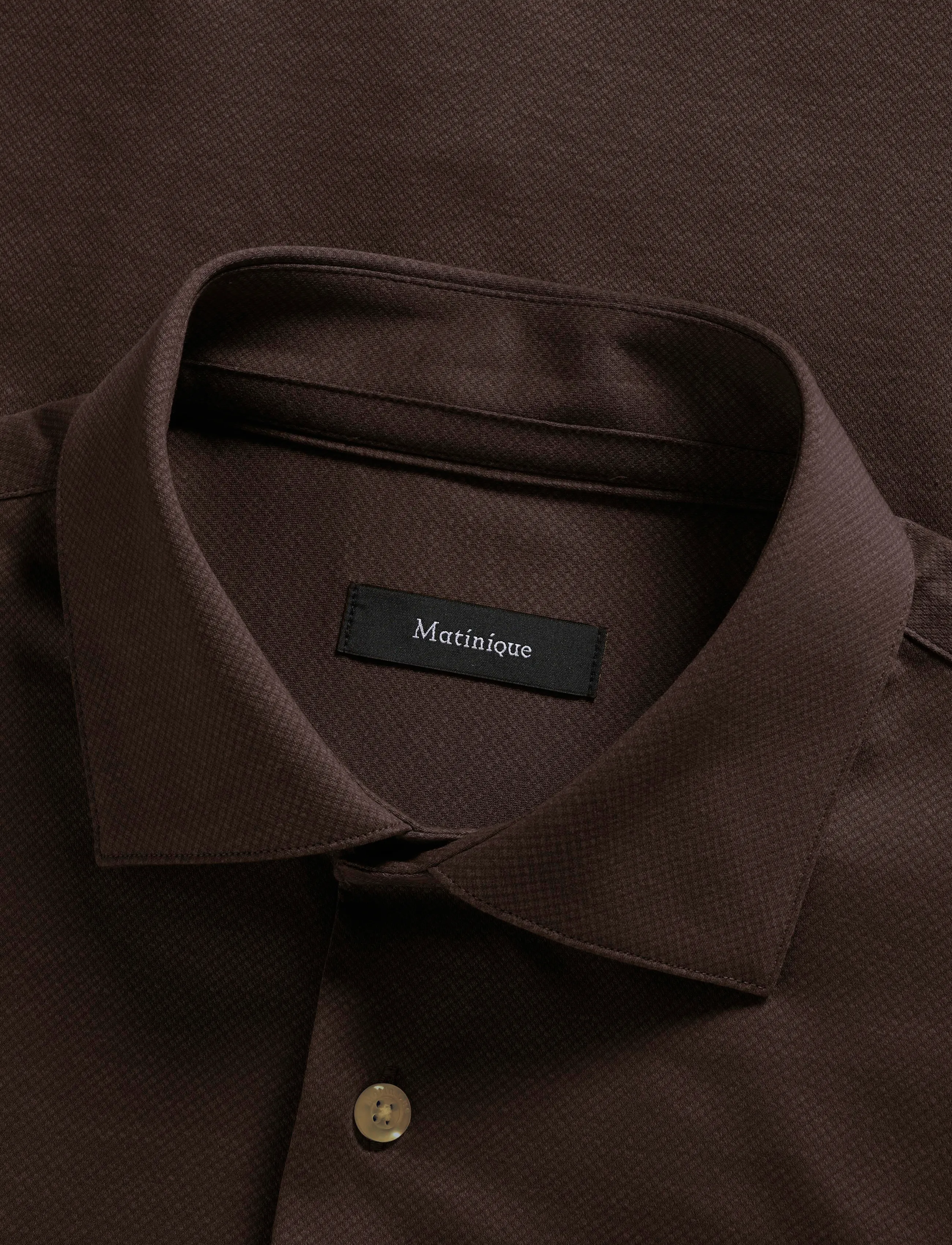 Matinique - MAmarc N - formal shirts - turkish coffee - 5
