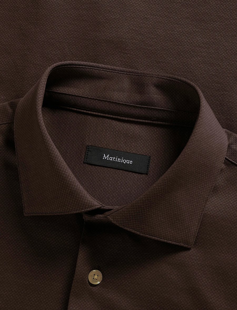 Matinique - MAmarc N - formal shirts - turkish coffee - 5