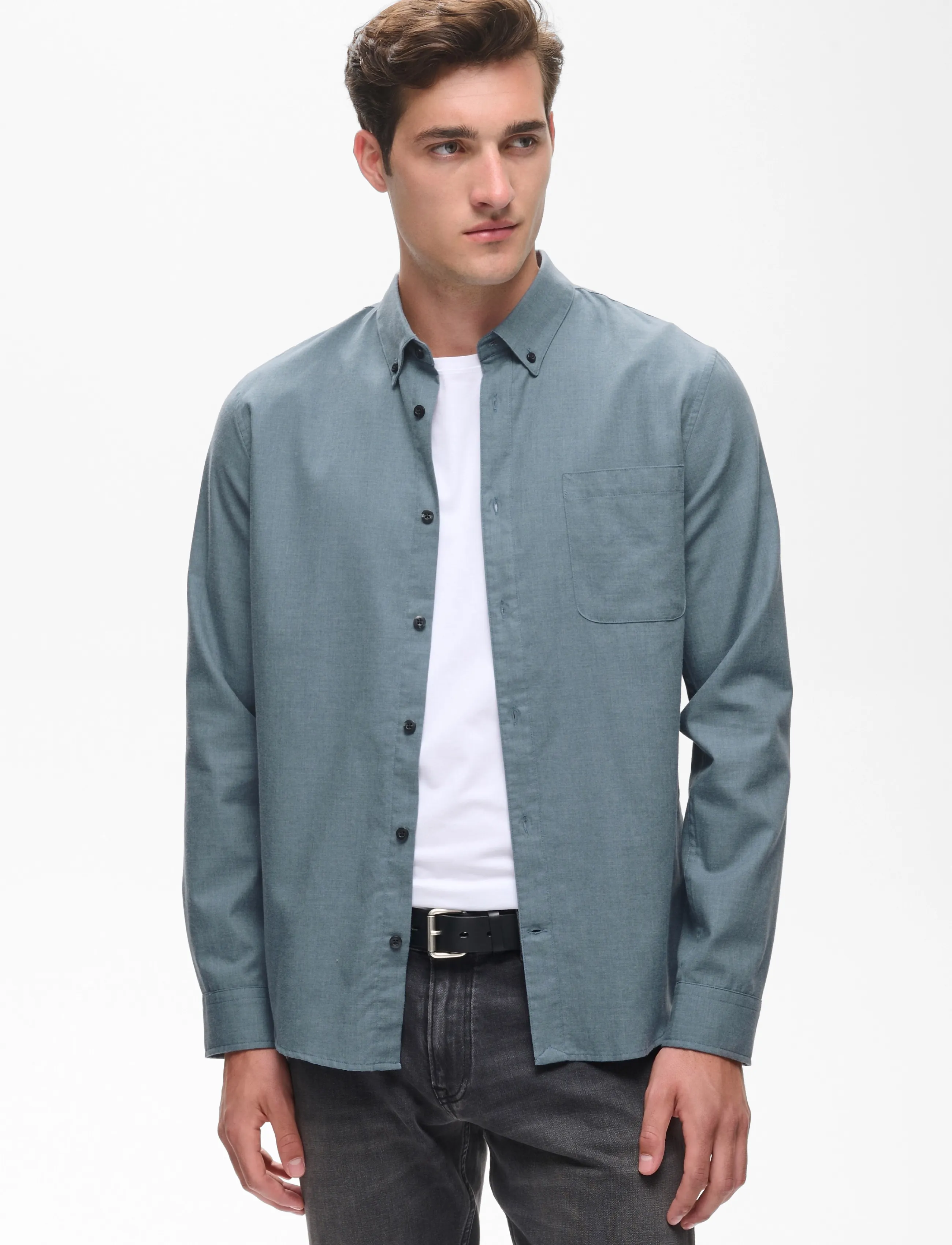 Matinique Matrostol Bd, XL, Blue, Skjorter > Afslappet, Herre